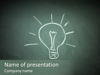 Space Classroom School PowerPoint Template