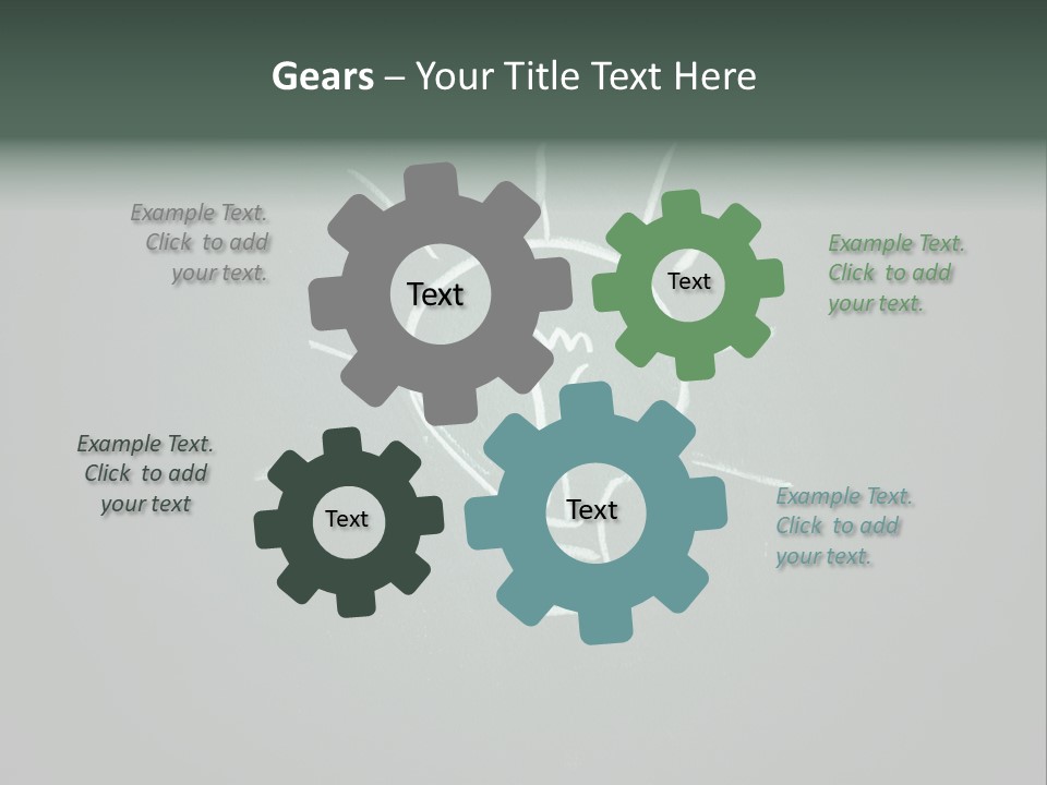 Space Classroom School PowerPoint Template