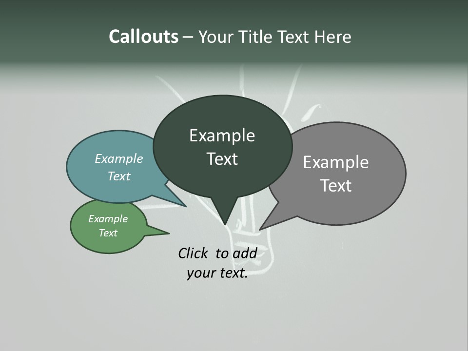 Space Classroom School PowerPoint Template