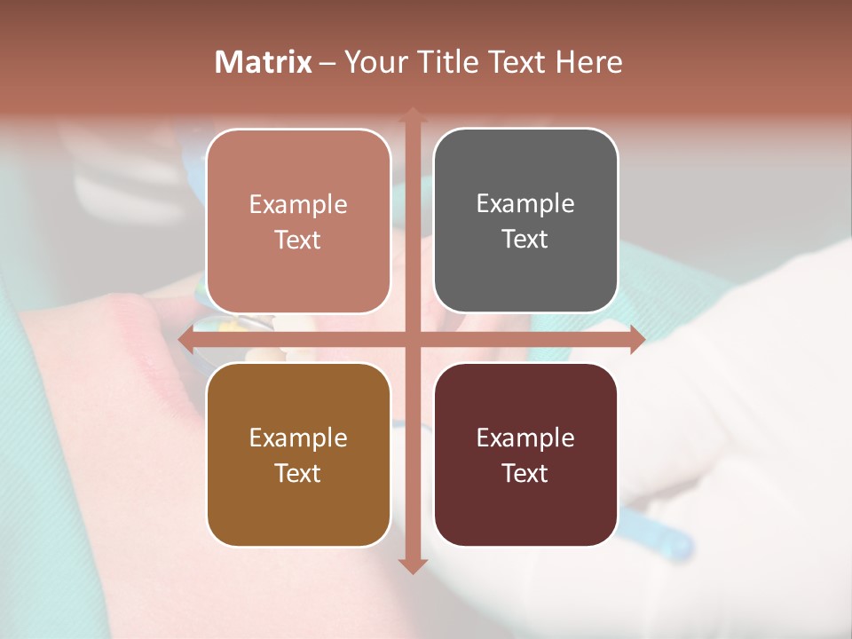 Stomatology Caries Saliva PowerPoint Template