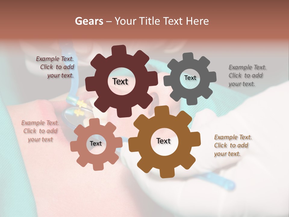 Stomatology Caries Saliva PowerPoint Template