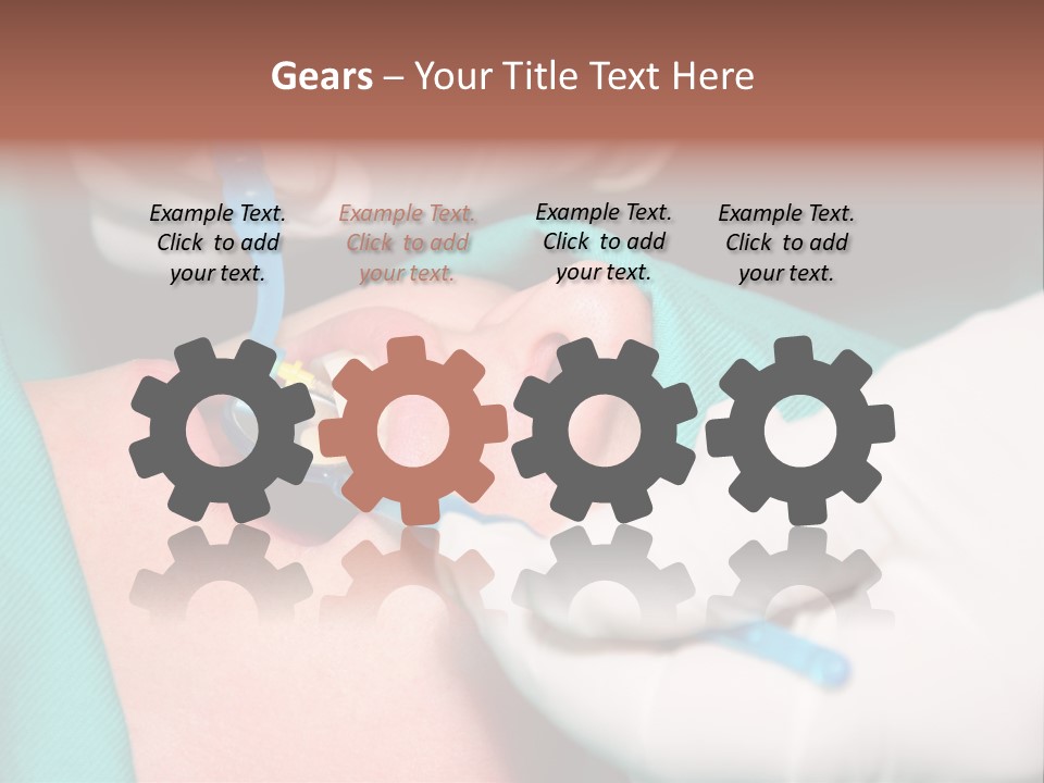 Stomatology Caries Saliva PowerPoint Template