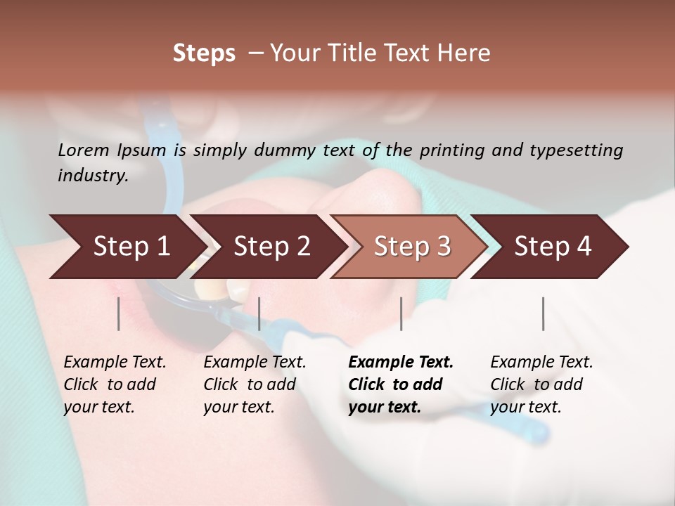 Stomatology Caries Saliva PowerPoint Template
