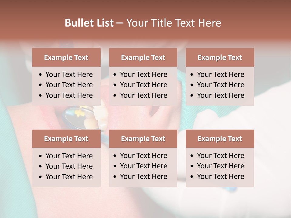 Stomatology Caries Saliva PowerPoint Template