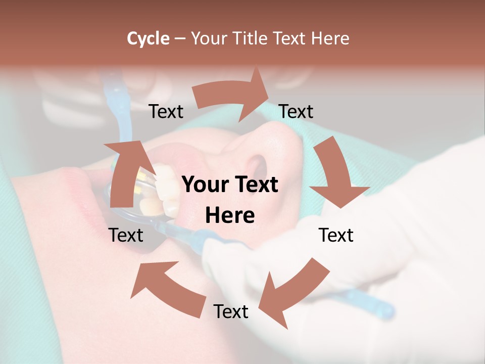 Stomatology Caries Saliva PowerPoint Template