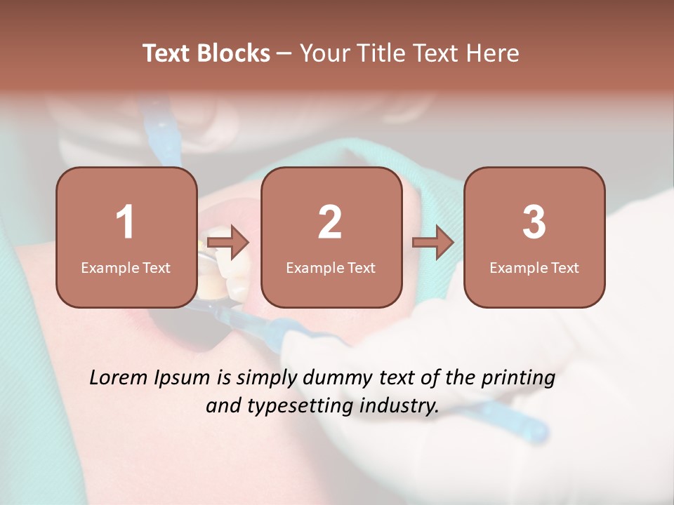 Stomatology Caries Saliva PowerPoint Template