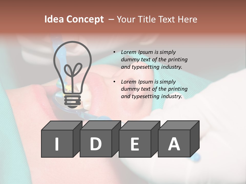Stomatology Caries Saliva PowerPoint Template