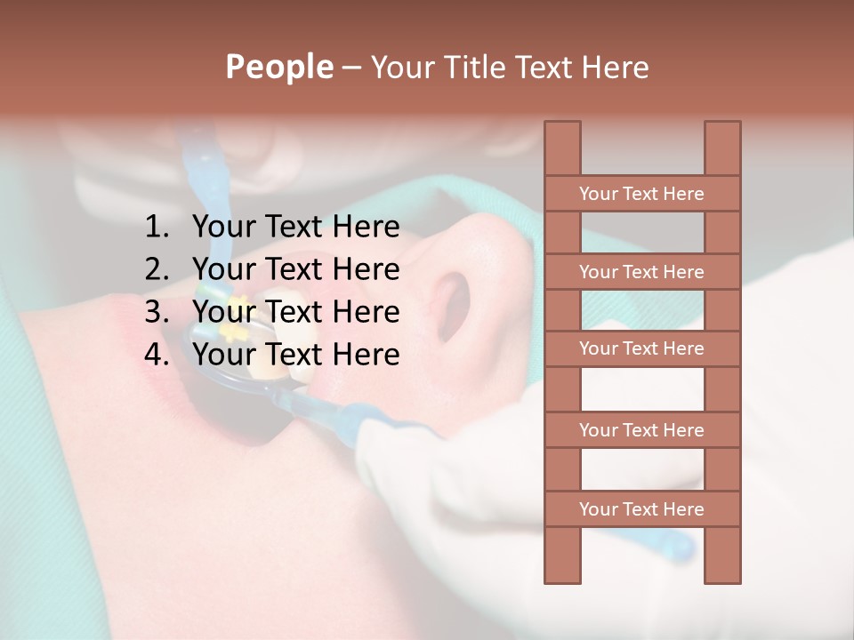 Stomatology Caries Saliva PowerPoint Template