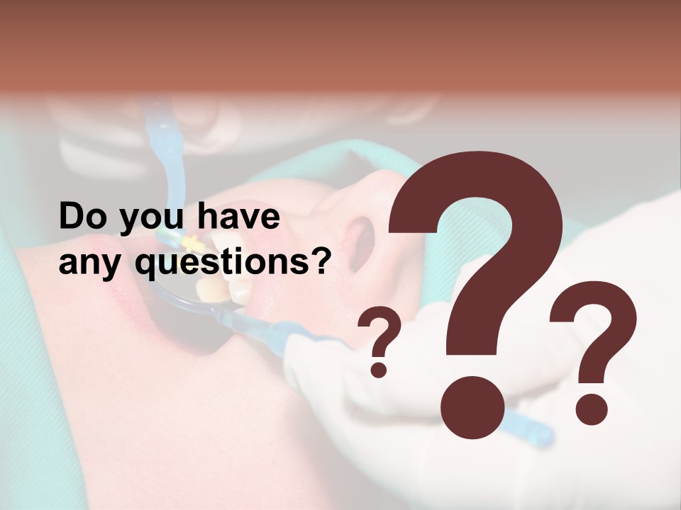 Stomatology Caries Saliva PowerPoint Template