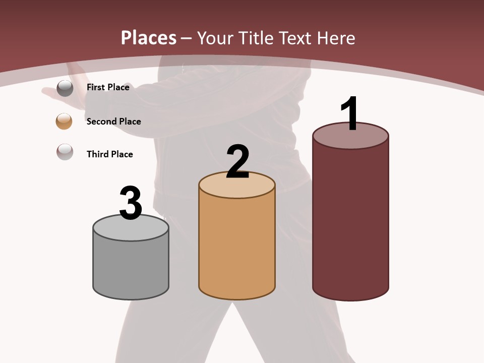 Exercise Brown Beauty PowerPoint Template