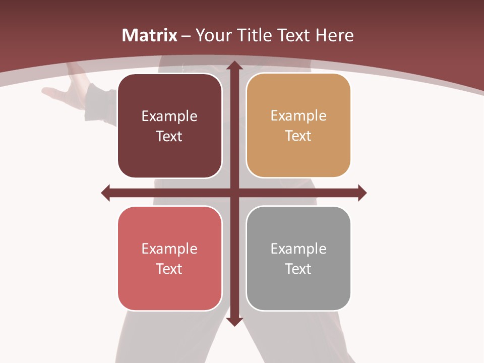 Exercise Brown Beauty PowerPoint Template