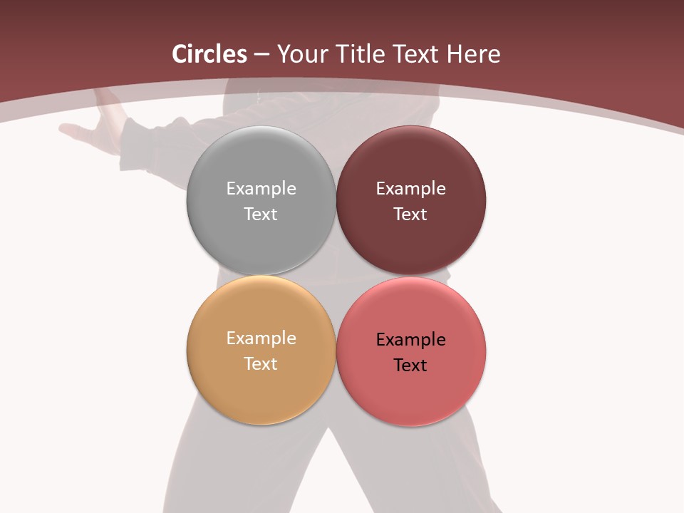 Exercise Brown Beauty PowerPoint Template