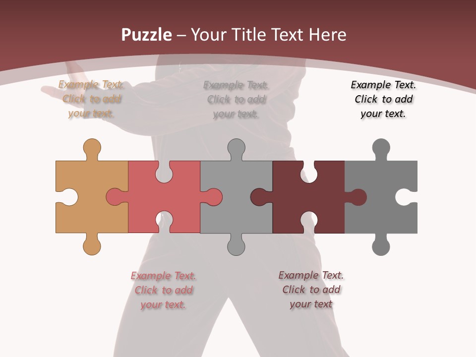 Exercise Brown Beauty PowerPoint Template