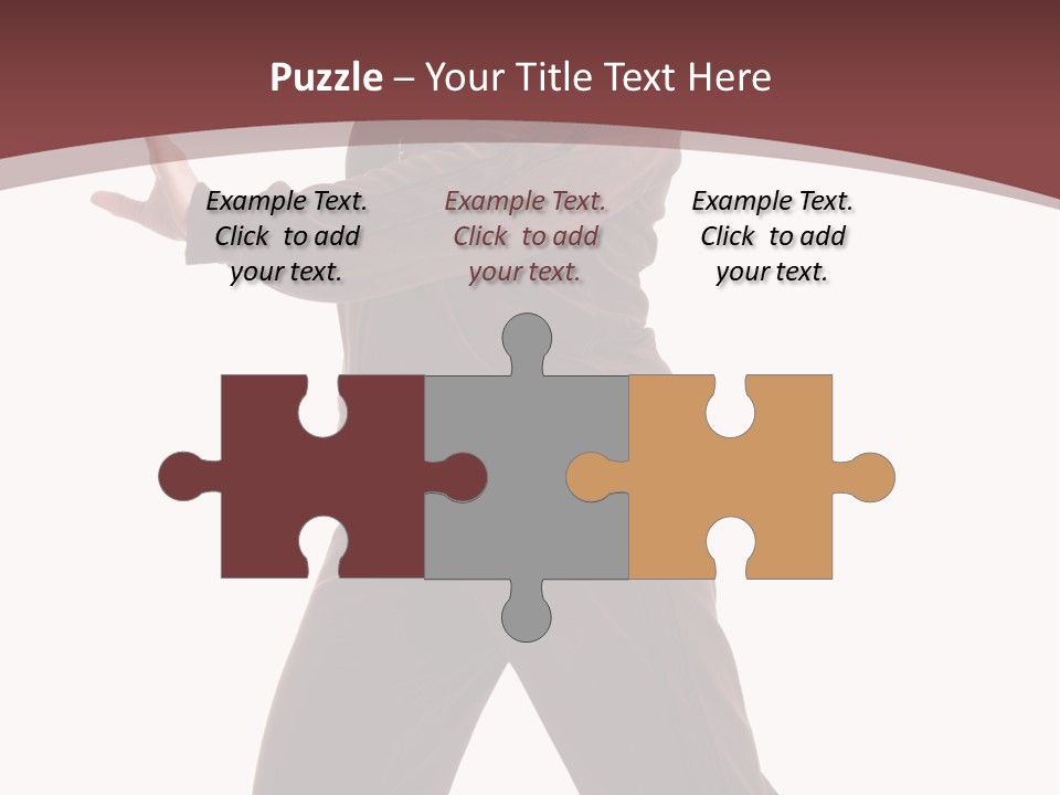 Exercise Brown Beauty PowerPoint Template