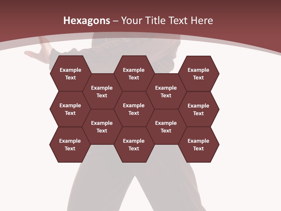 Exercise Brown Beauty PowerPoint Template