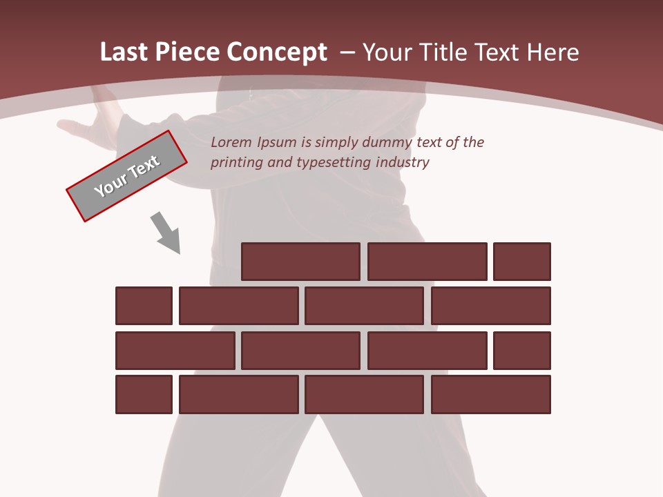 Exercise Brown Beauty PowerPoint Template