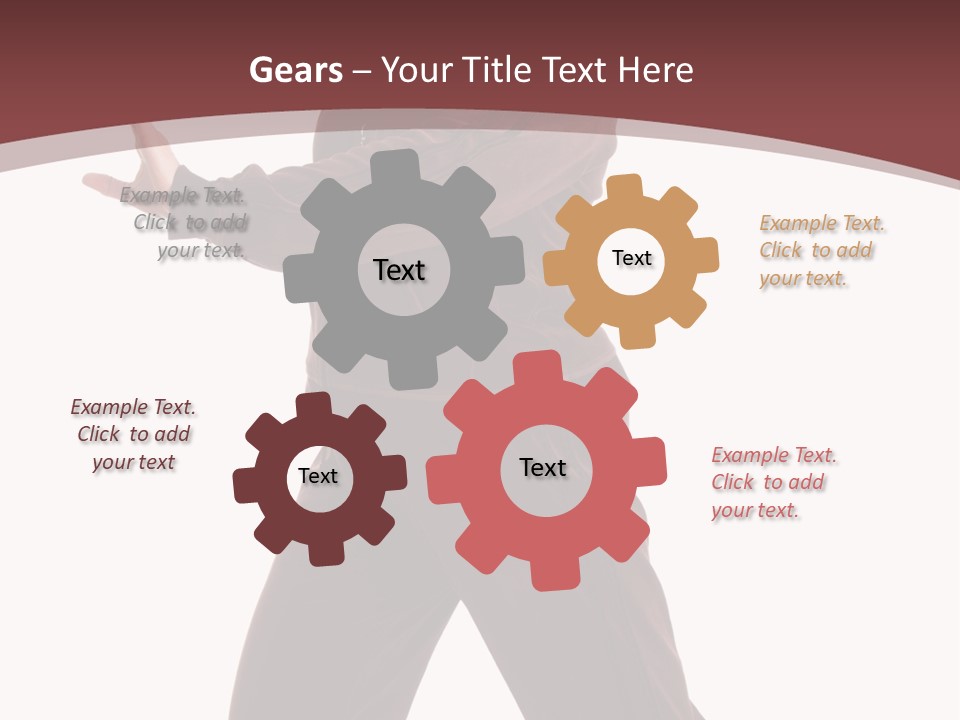 Exercise Brown Beauty PowerPoint Template