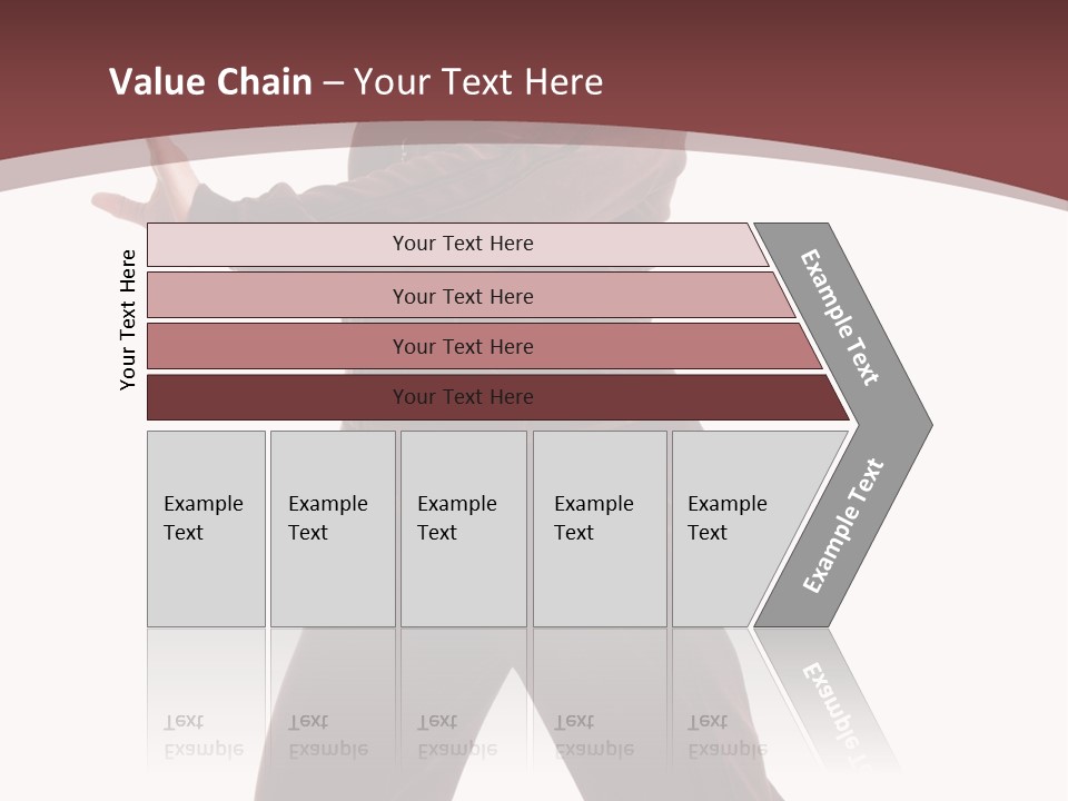Exercise Brown Beauty PowerPoint Template