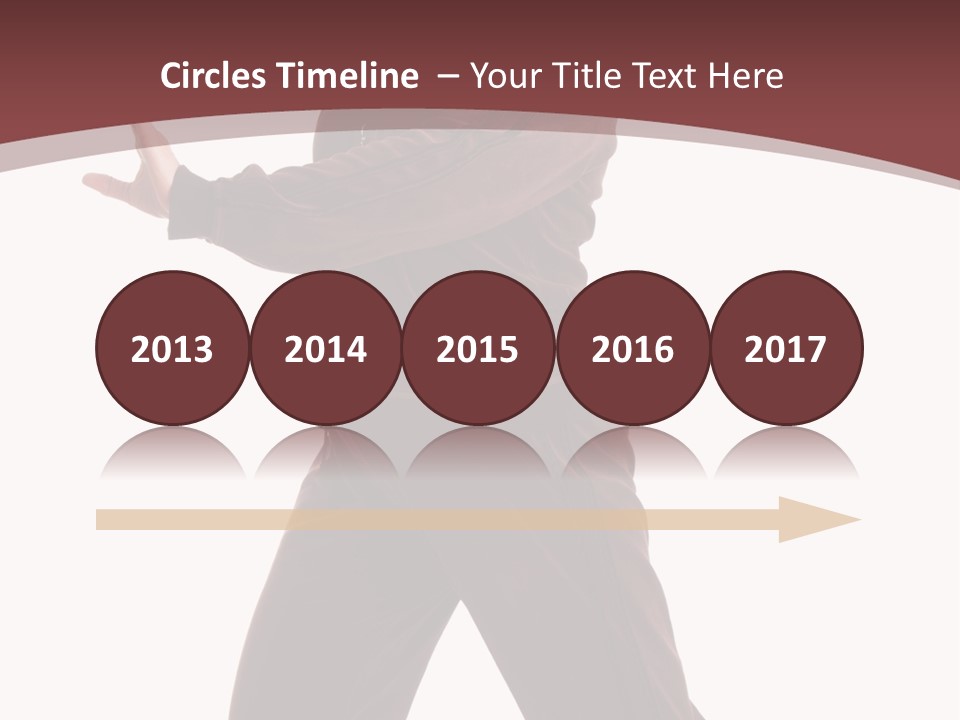 Exercise Brown Beauty PowerPoint Template