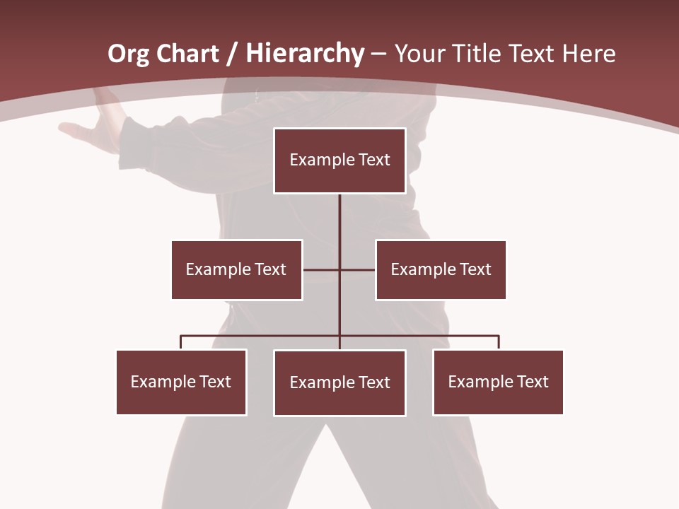 Exercise Brown Beauty PowerPoint Template