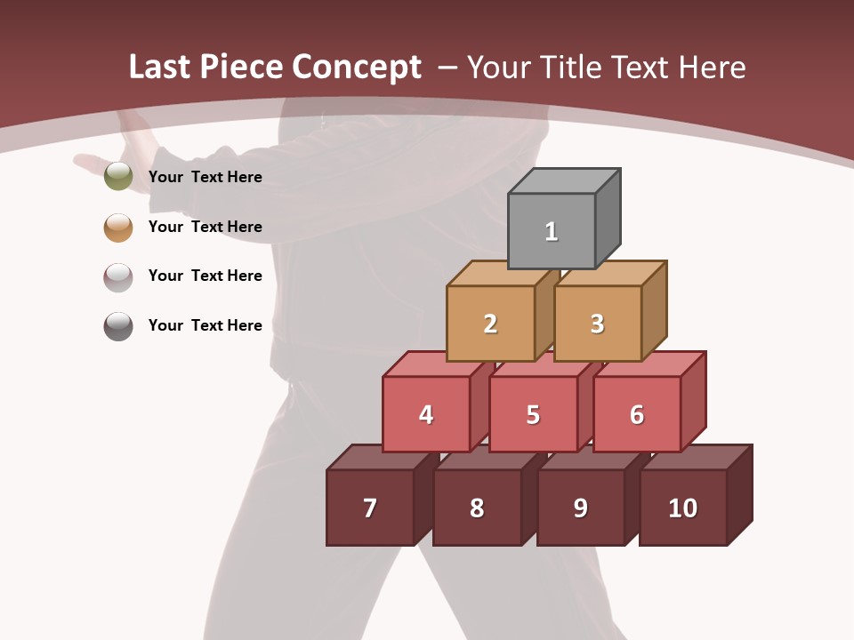 Exercise Brown Beauty PowerPoint Template