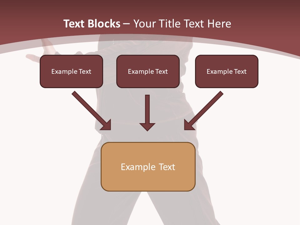 Exercise Brown Beauty PowerPoint Template