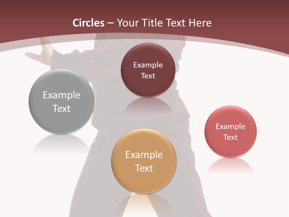 Exercise Brown Beauty PowerPoint Template