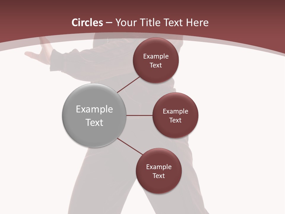 Exercise Brown Beauty PowerPoint Template