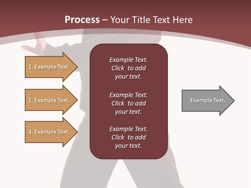 Exercise Brown Beauty PowerPoint Template