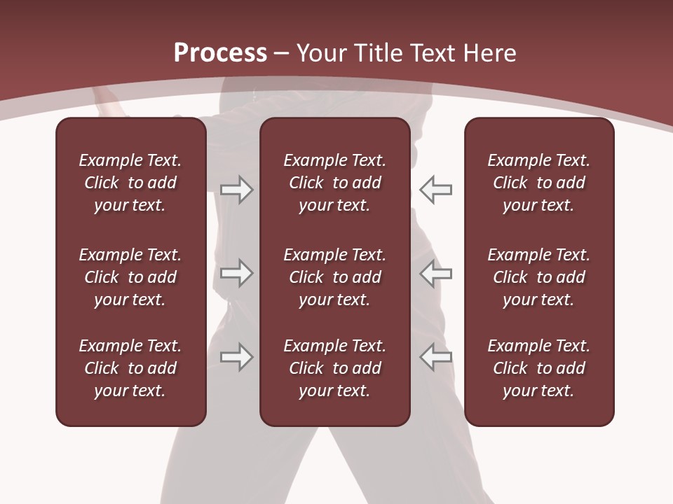 Exercise Brown Beauty PowerPoint Template