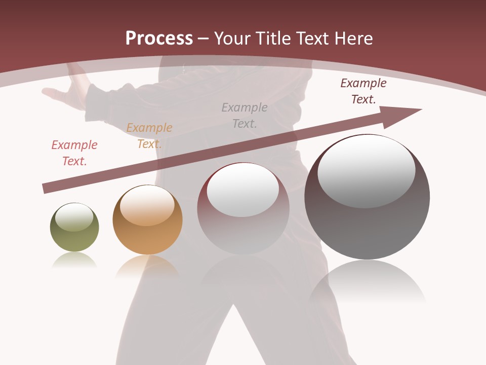 Exercise Brown Beauty PowerPoint Template