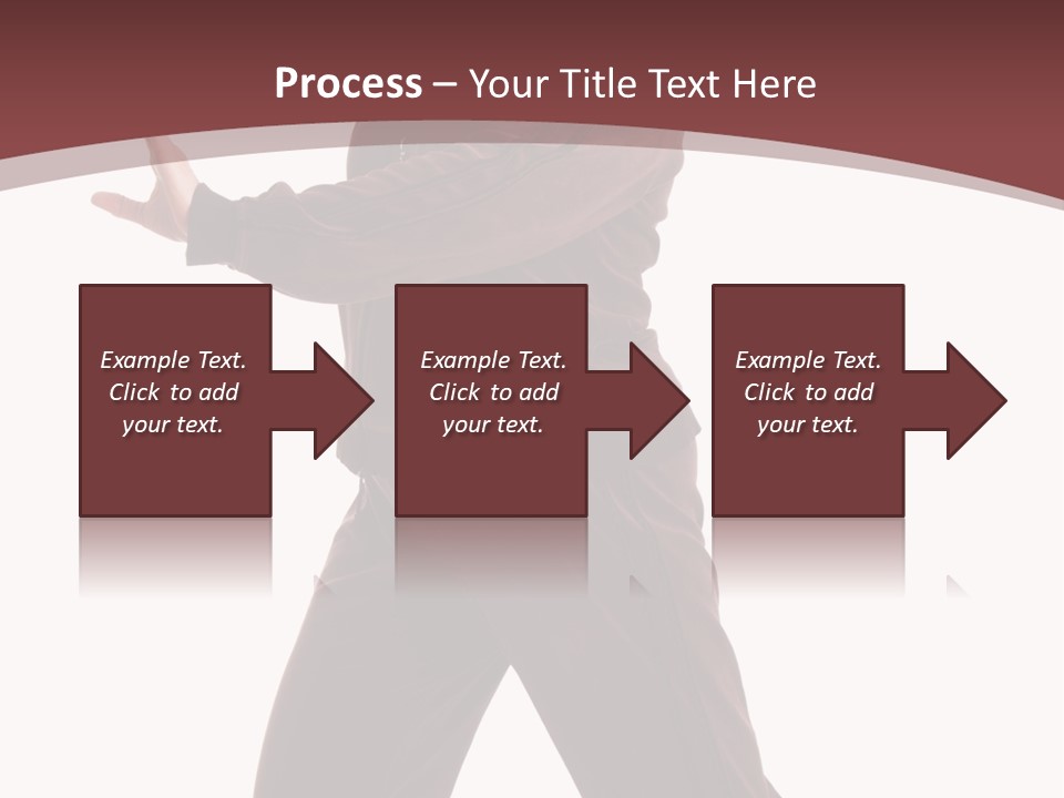 Exercise Brown Beauty PowerPoint Template