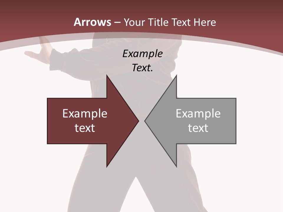 Exercise Brown Beauty PowerPoint Template