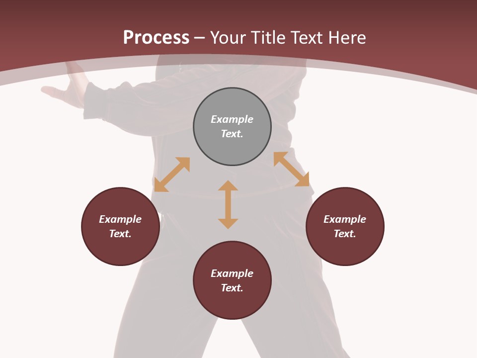 Exercise Brown Beauty PowerPoint Template