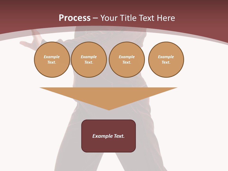 Exercise Brown Beauty PowerPoint Template