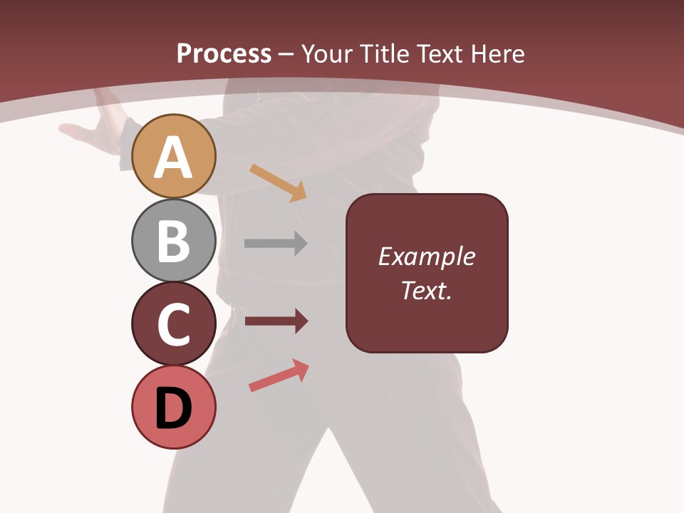 Exercise Brown Beauty PowerPoint Template