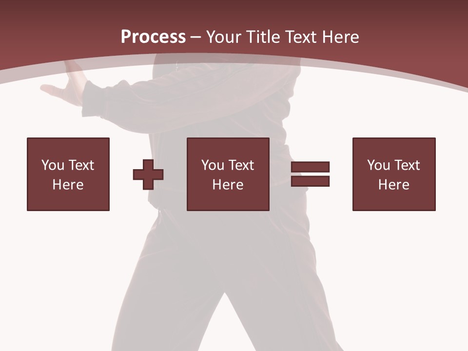 Exercise Brown Beauty PowerPoint Template