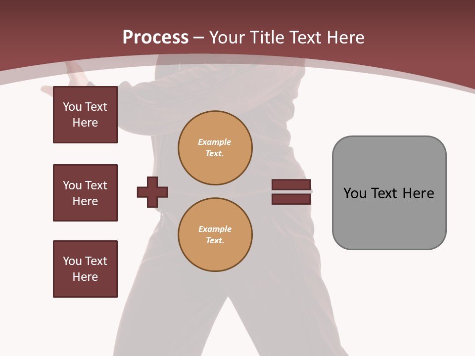 Exercise Brown Beauty PowerPoint Template