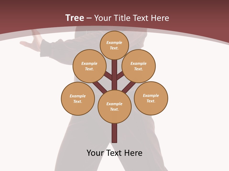 Exercise Brown Beauty PowerPoint Template