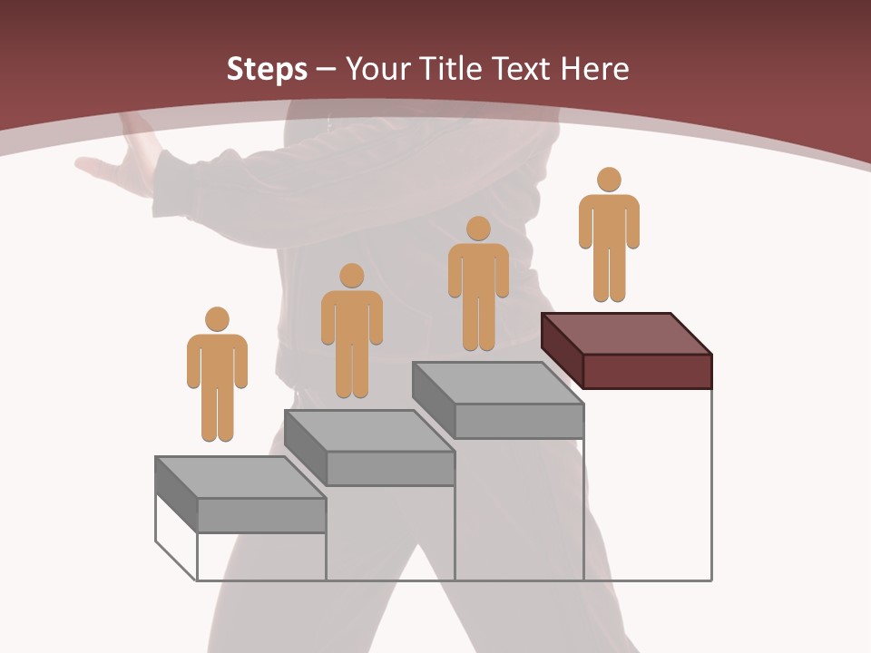 Exercise Brown Beauty PowerPoint Template