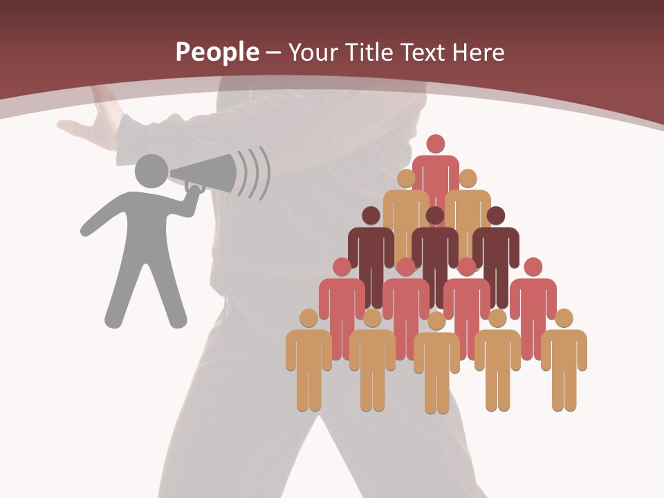 Exercise Brown Beauty PowerPoint Template