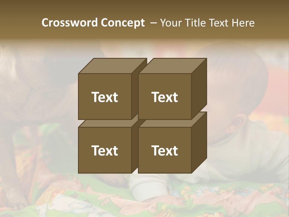 Baby Adorable Small PowerPoint Template