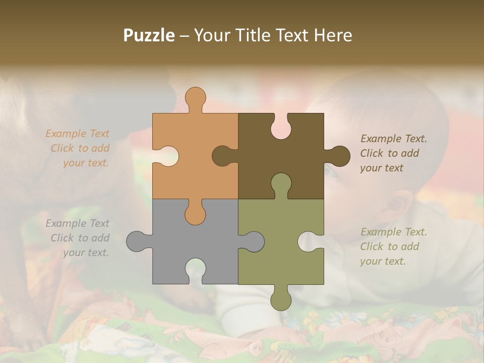 Baby Adorable Small PowerPoint Template