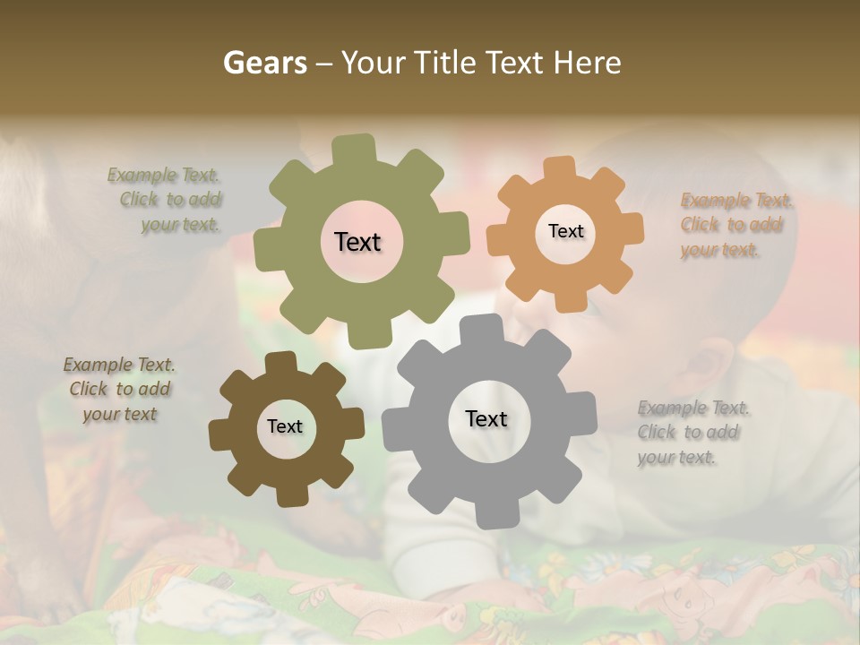 Baby Adorable Small PowerPoint Template