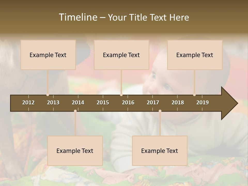Baby Adorable Small PowerPoint Template