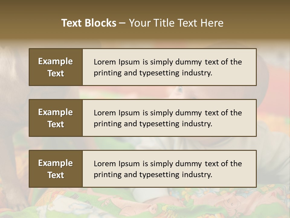 Baby Adorable Small PowerPoint Template