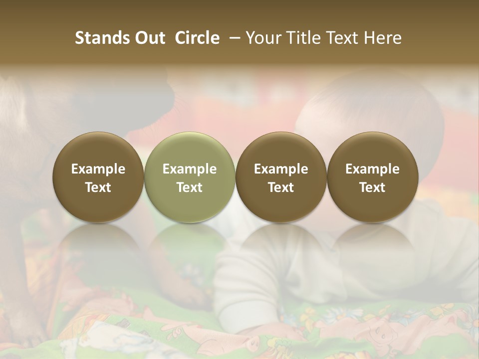 Baby Adorable Small PowerPoint Template