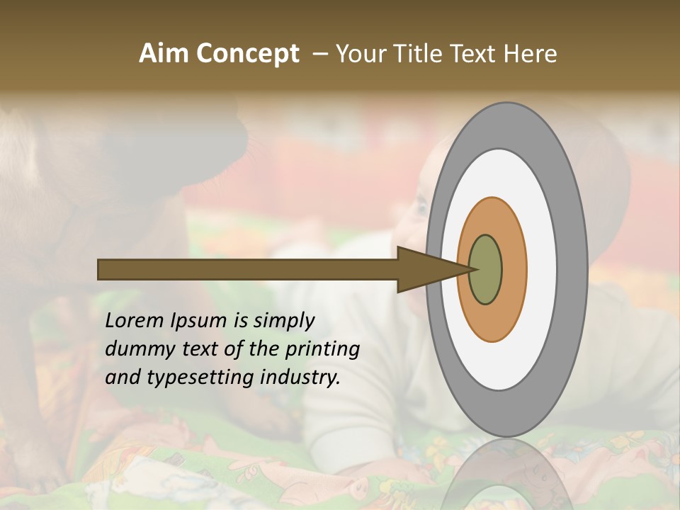 Baby Adorable Small PowerPoint Template