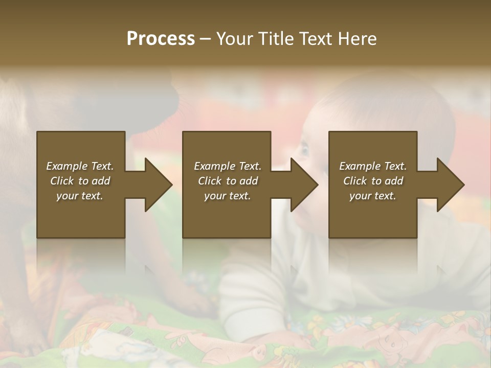 Baby Adorable Small PowerPoint Template