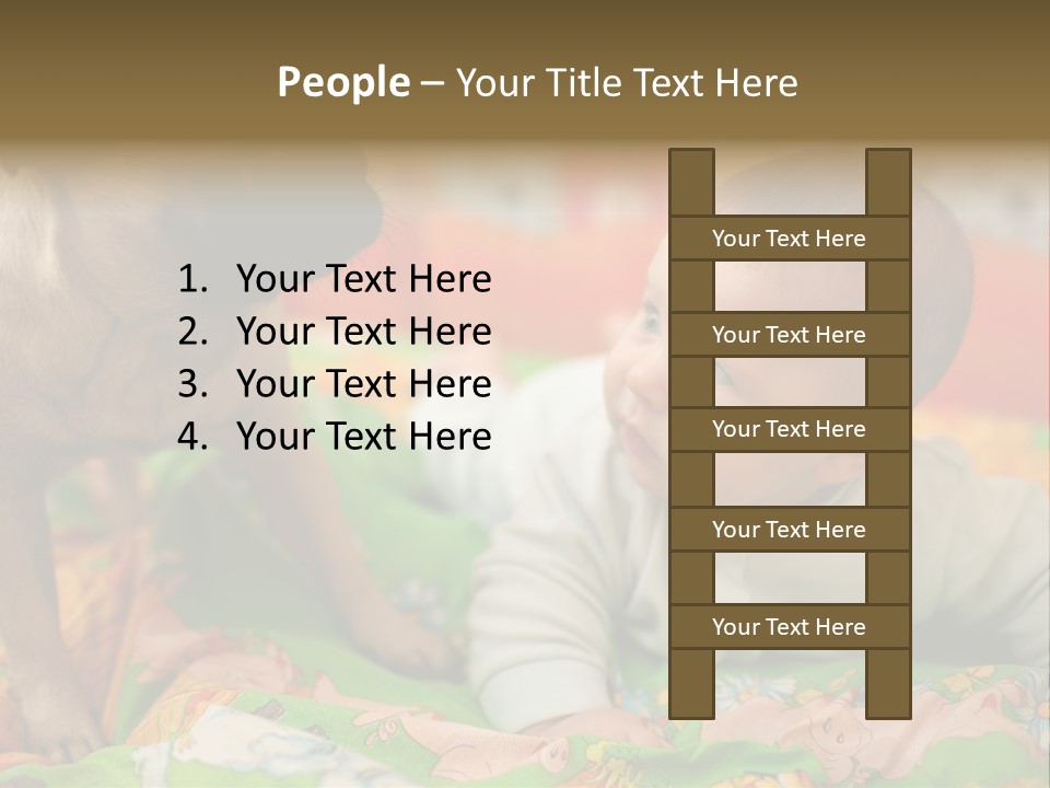 Baby Adorable Small PowerPoint Template